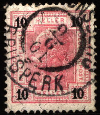 Poczta austriacka Mi 89 (Bru&scaron;perk) [CZ]